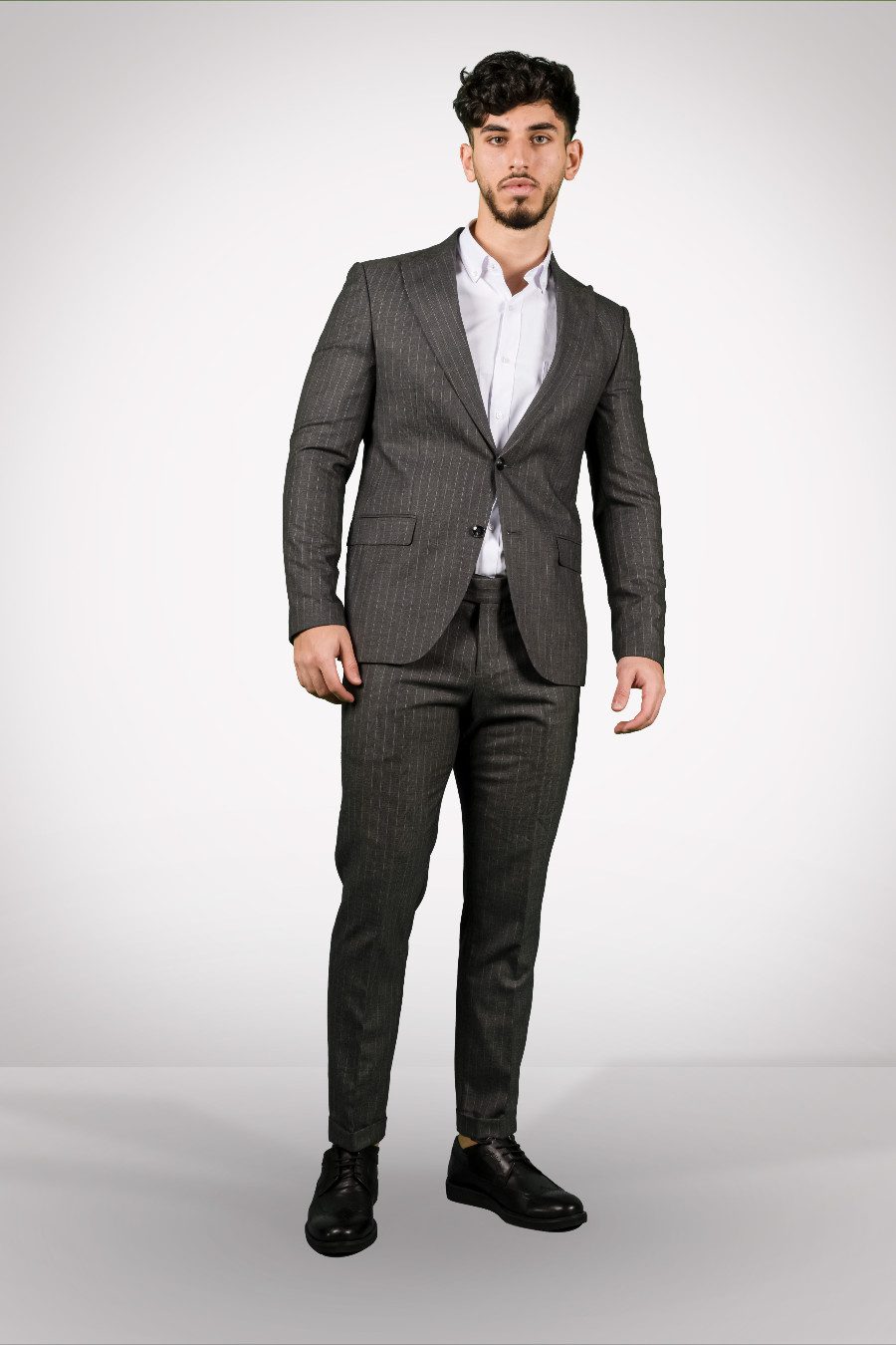 Pinstripe Suit
