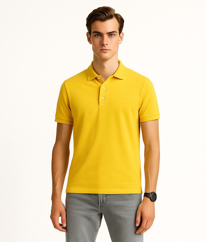 Polo shirt - yellow