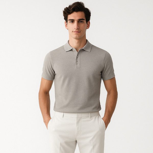 Polo shirt - gray